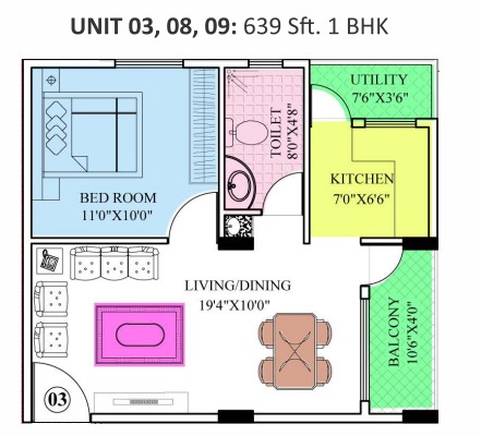 Suncrest Pebbles – floor plan
