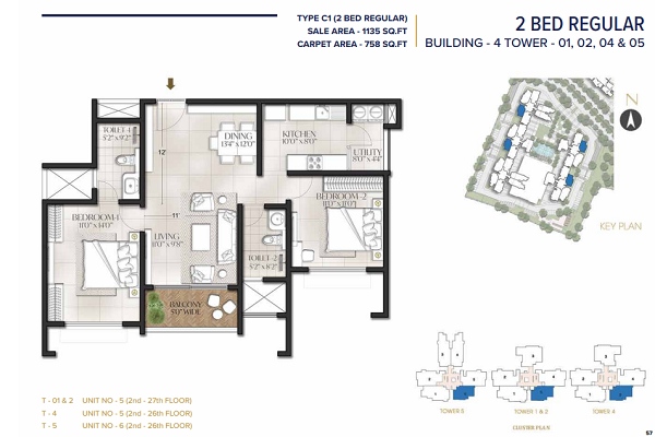 Prestige Aston Park – floor plan