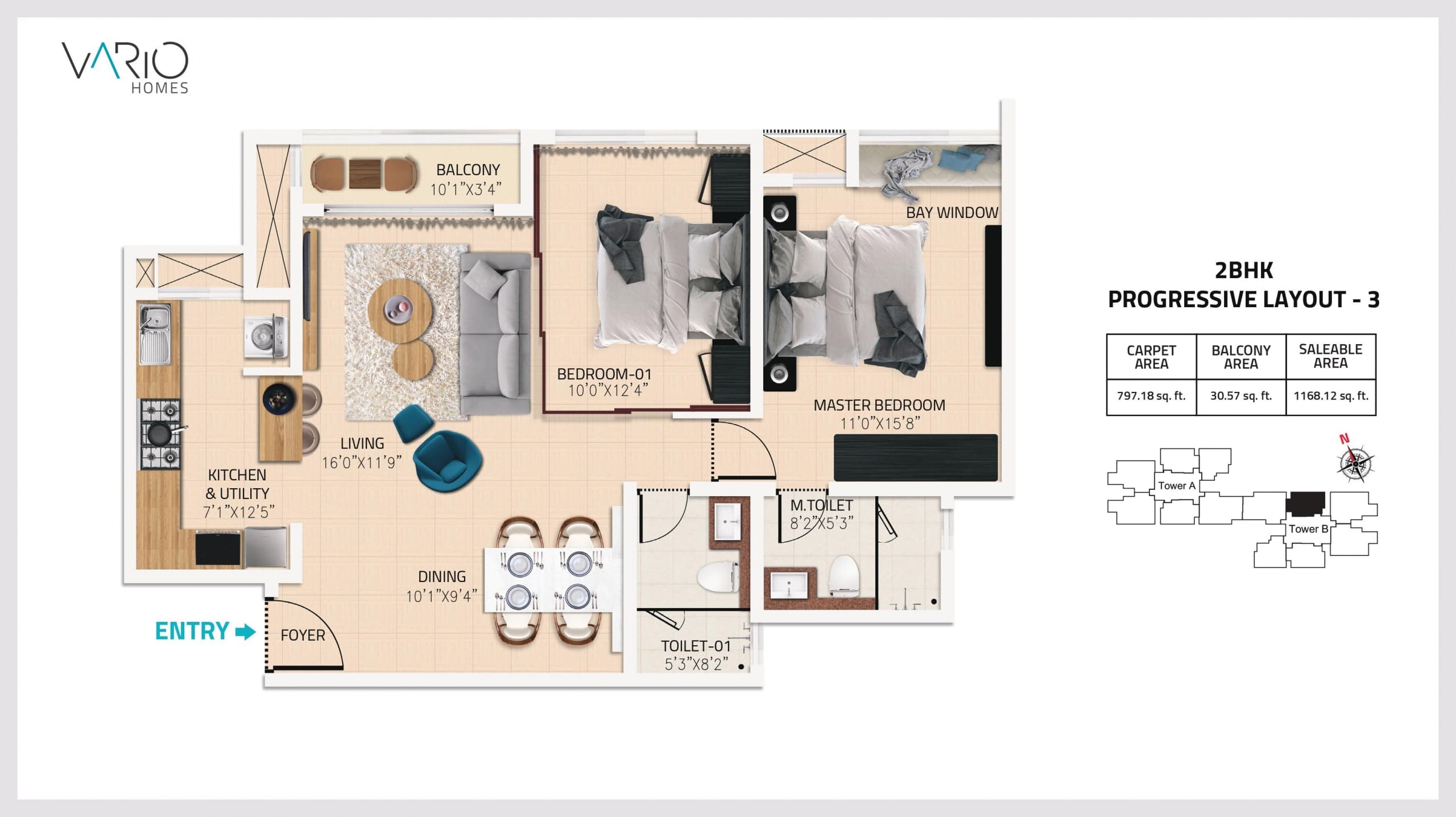 Vario Homes @Karle Town Centre - Bangalore