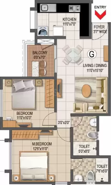 Prestige Primrose Hills - Bangalore