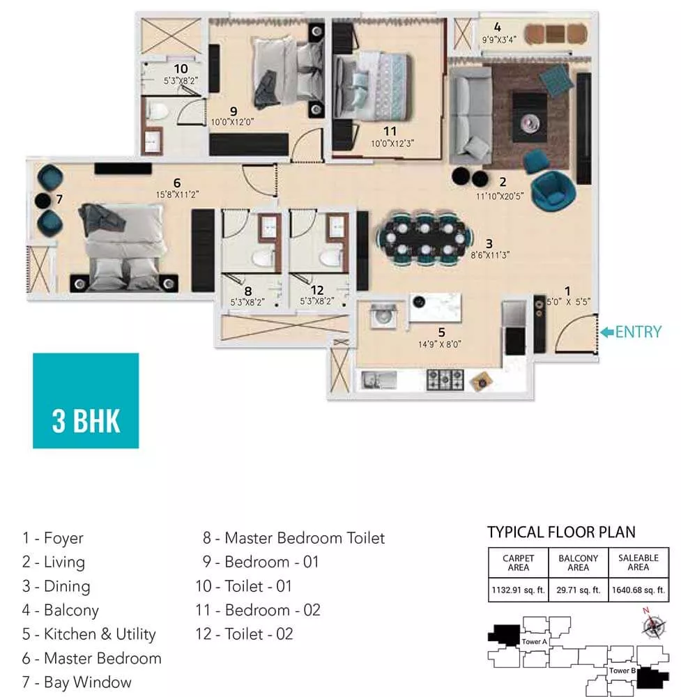 Vario Homes @Karle Town Centre - Bangalore