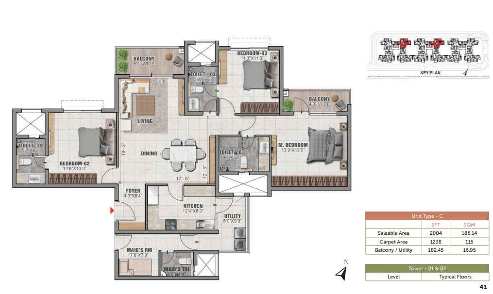 Prestige ELM Park - Bangalore
