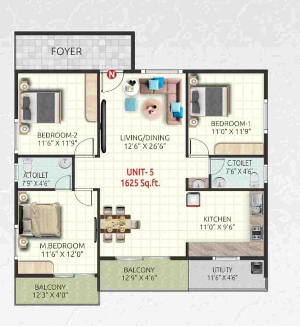 Durga Devi Enclave – property image