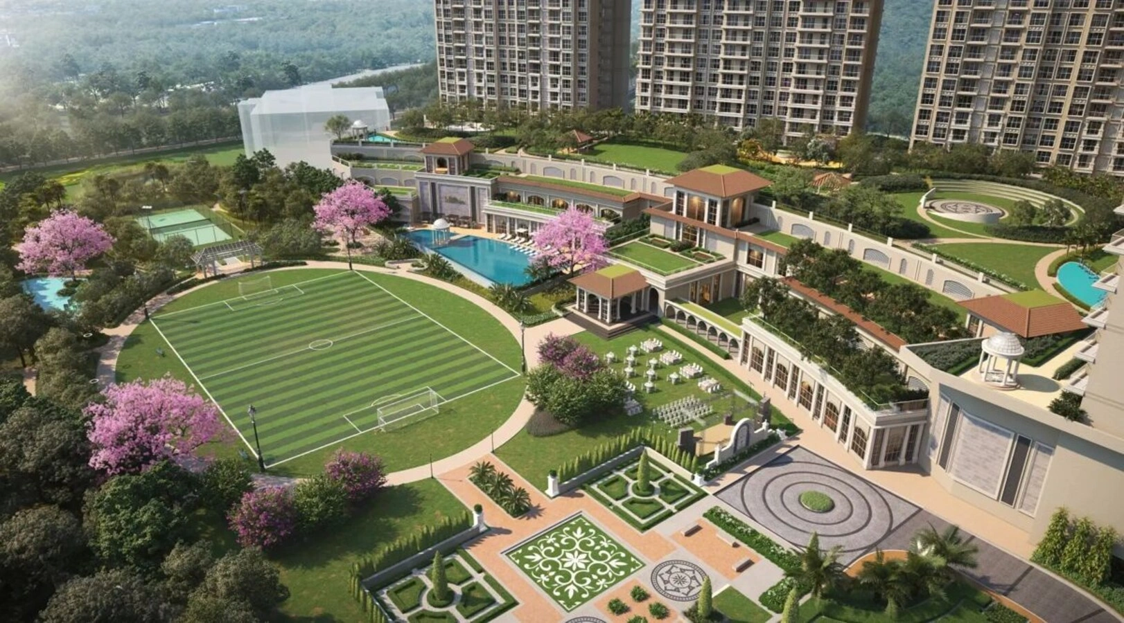 LnT Crestoria Estate – amenities