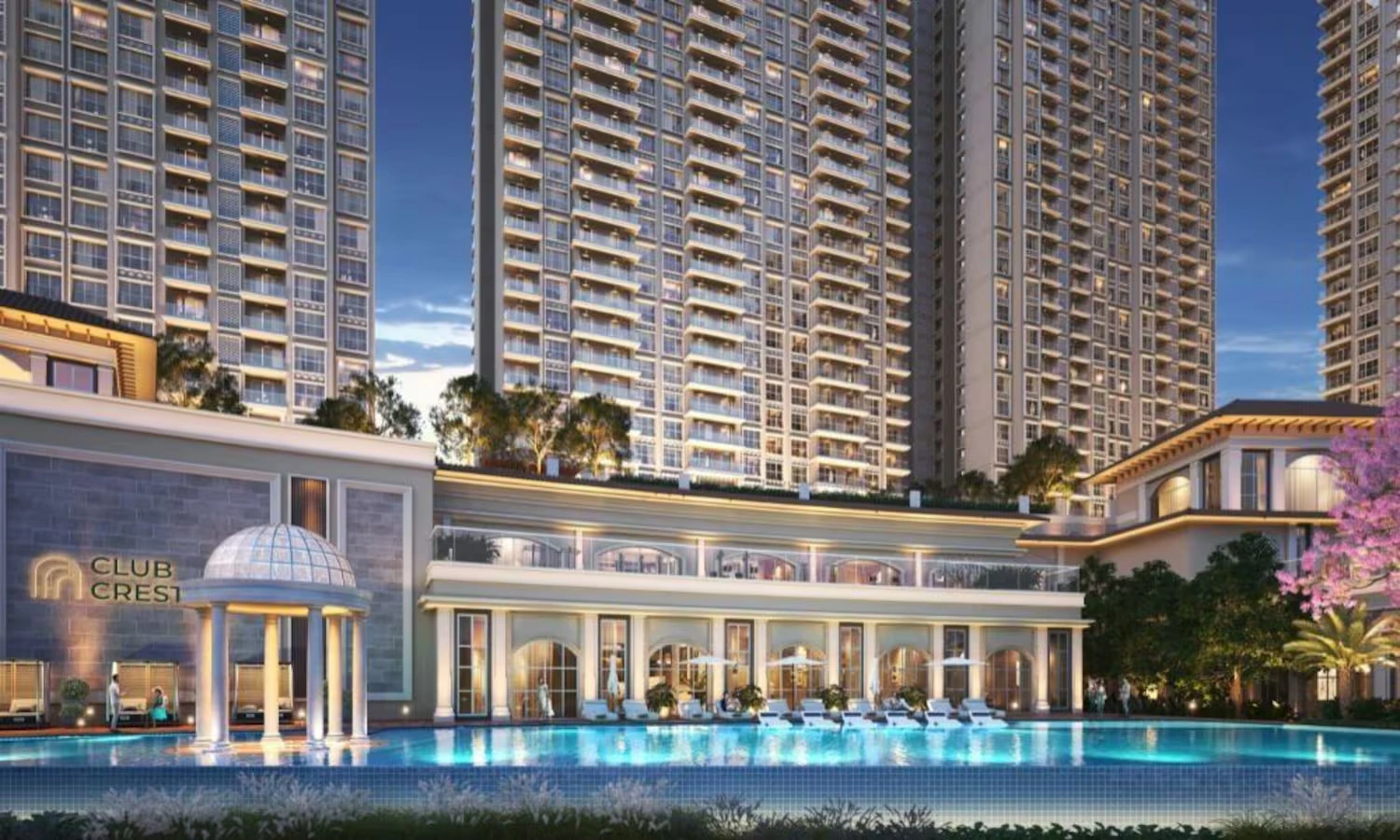 LnT Crestoria Estate - Bhokarpada