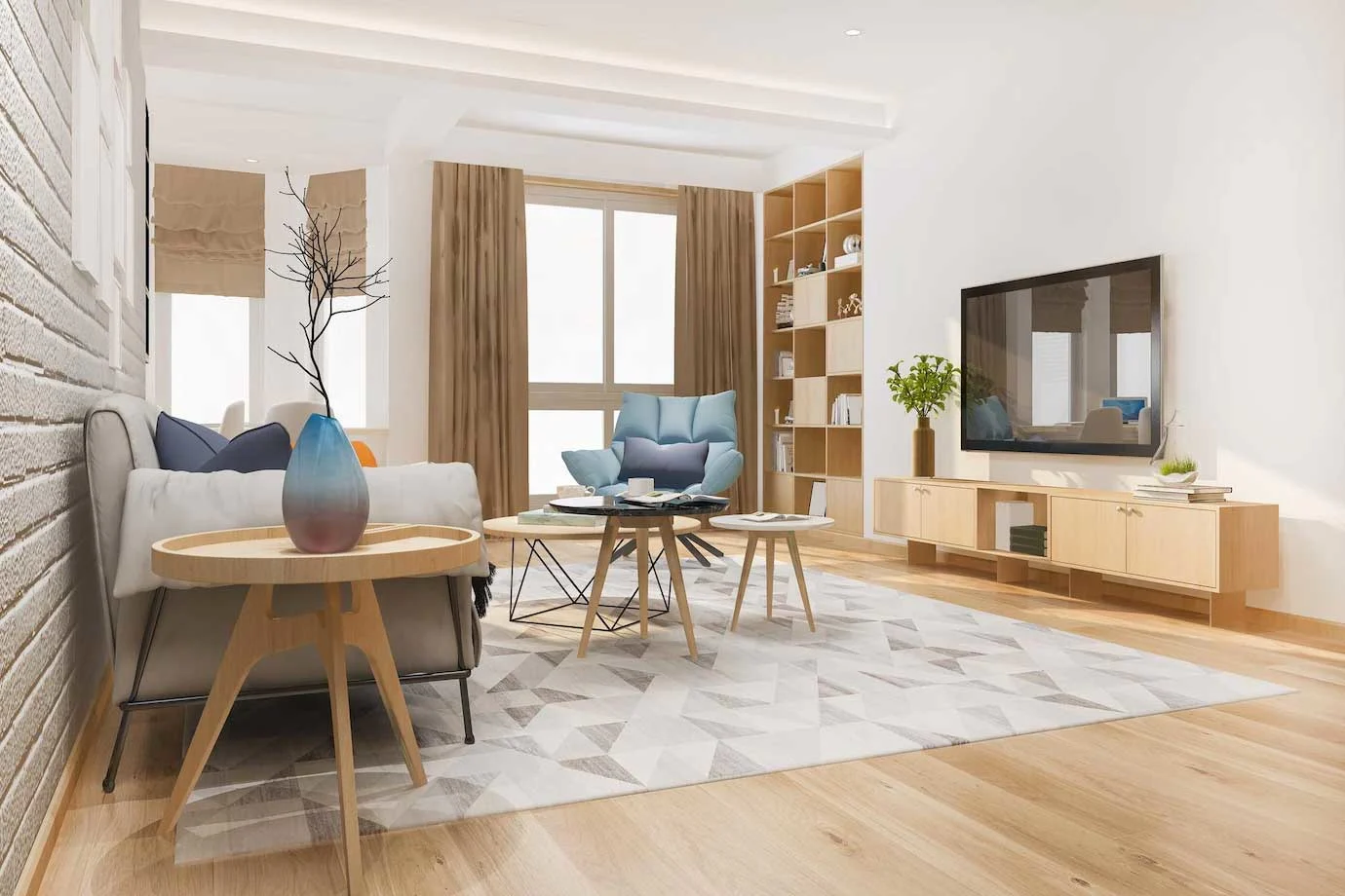 Provident East Lalbagh – living room