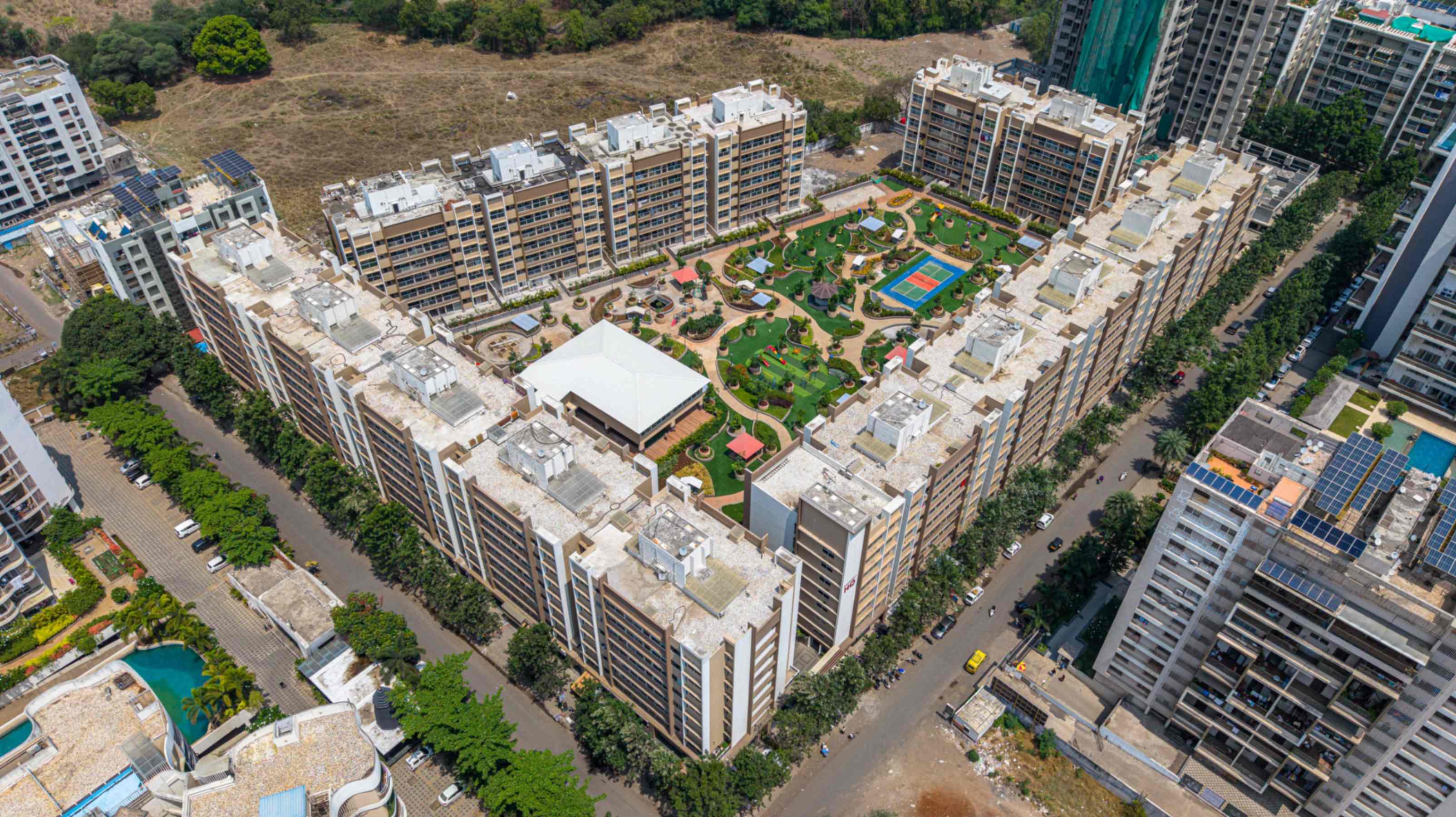 Samraat amozon - Samraat Headquarters, Samraat amO₂zon, 5th Floor, A-6, Serene Meadows, Anandwalli, Gangapur Road, Nashik – 422013