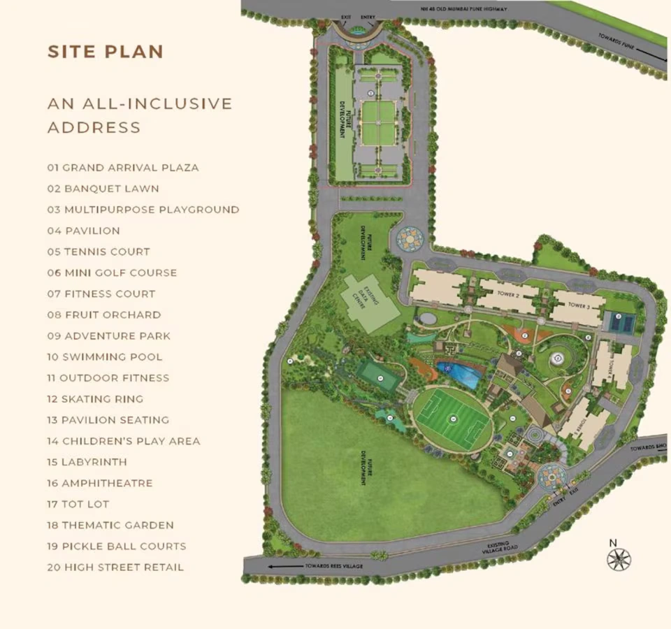 LnT Crestoria Estate - Bhokarpada