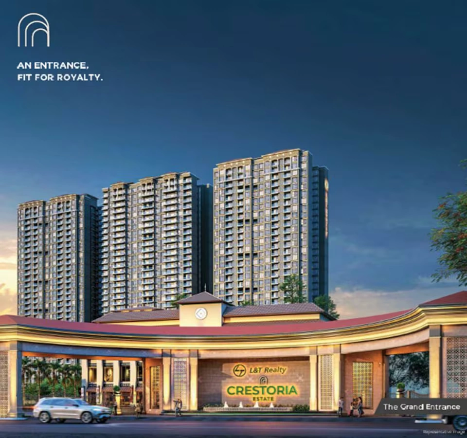LnT Crestoria Estate - Bhokarpada