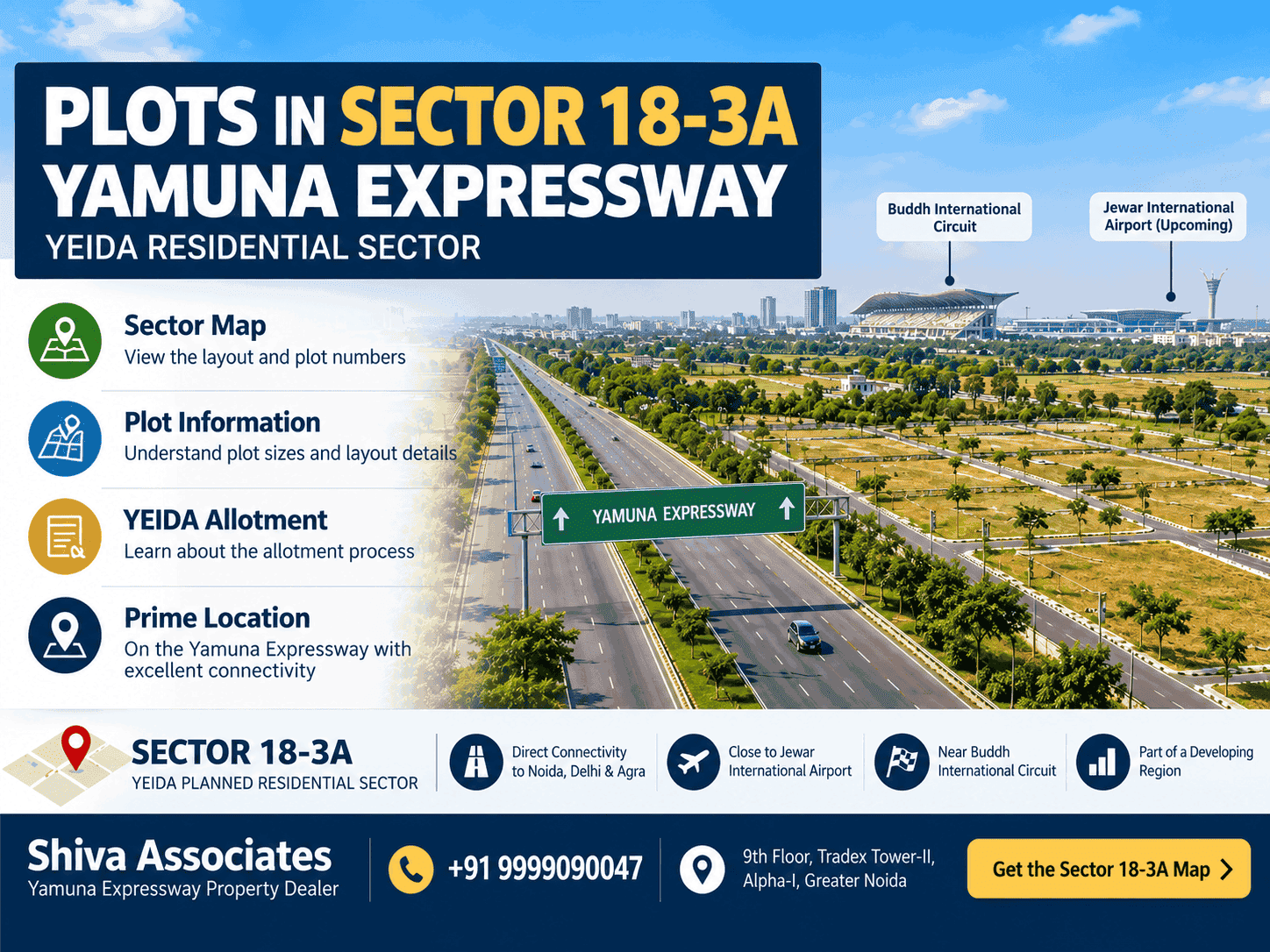 Residential Plots in Sector 18-3A, Yamuna Expressway, Greater Noida – property image